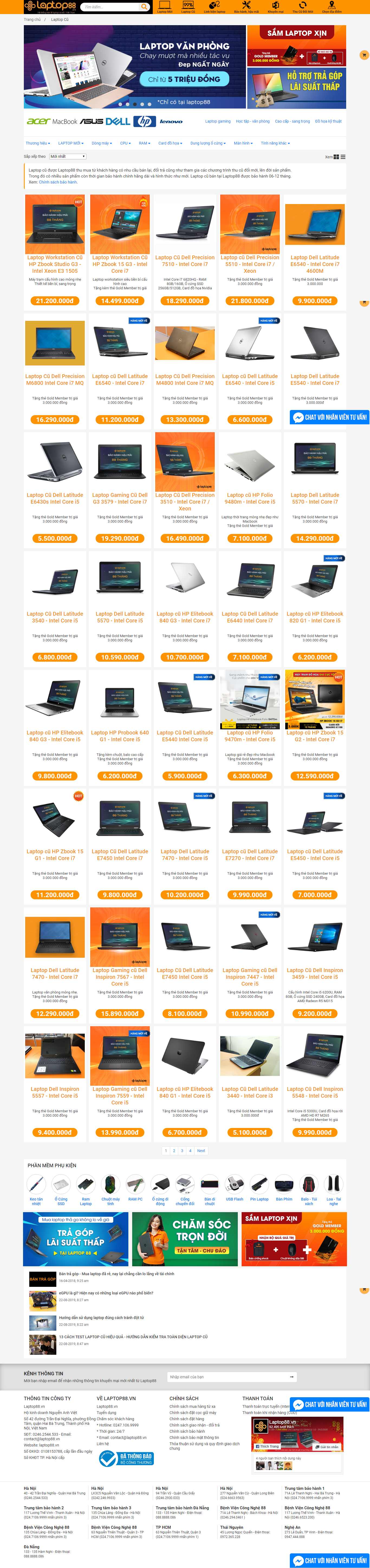 Thiết kế Website hà nội - laptop88.vn