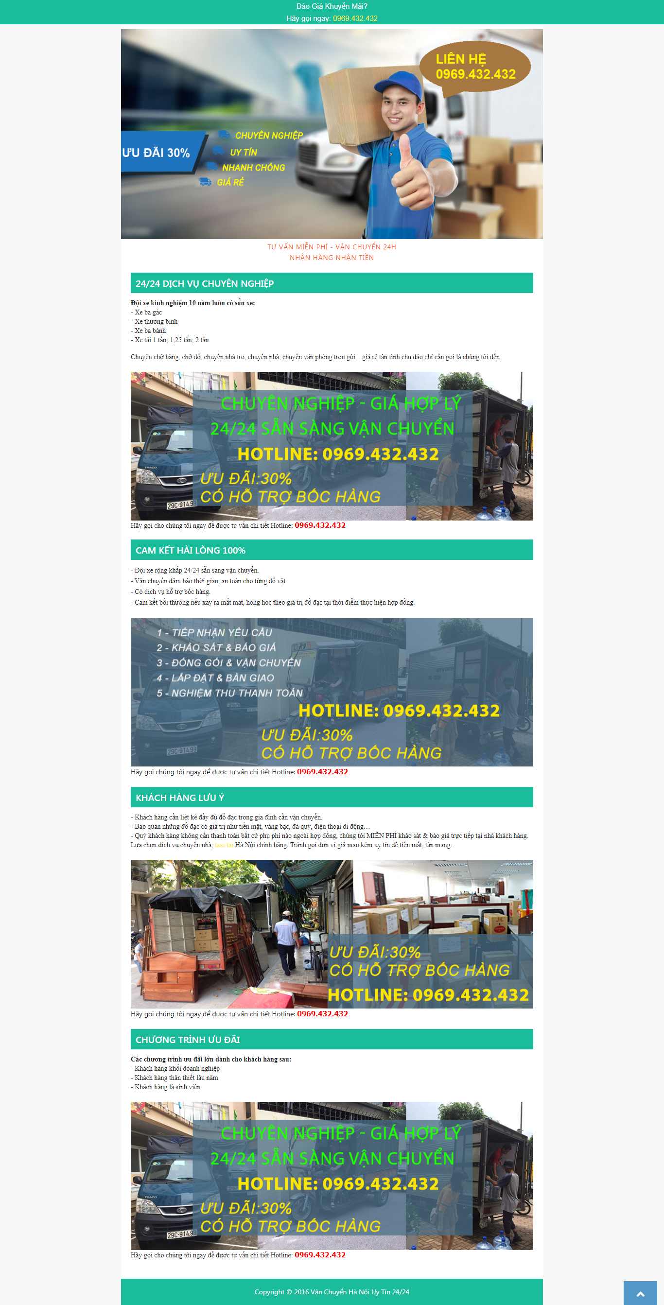 Thiết kế Website vận chuyển logistic - www.vanchuyenhanoi.com