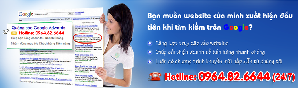 Quảng cáo Google Web tổng công ty